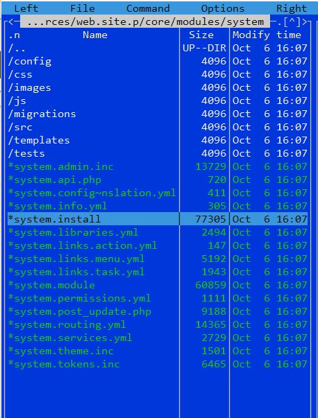 system.install